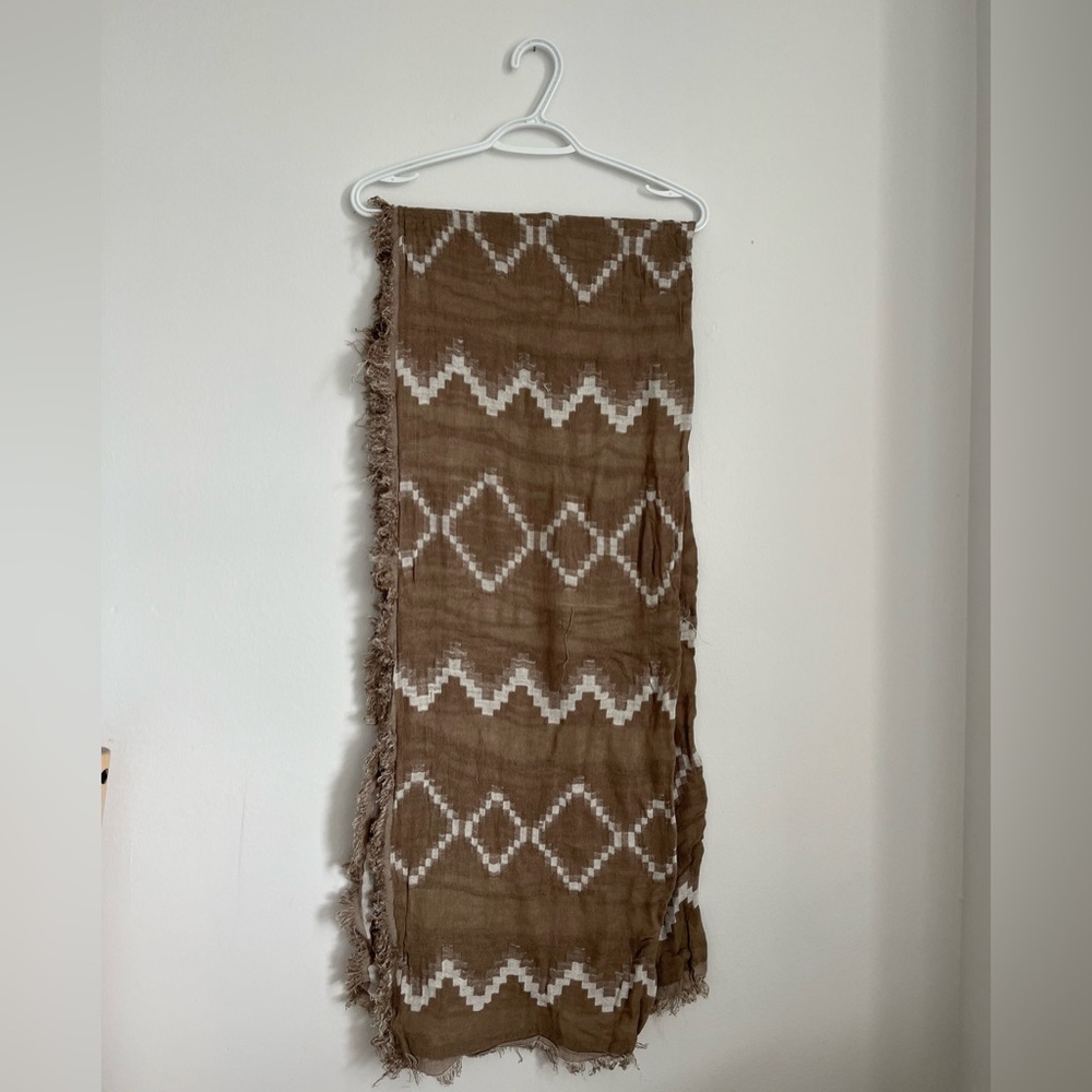 Dynamite Large Scarf - Wilfred Large Diamond Mosaic Blanket Scarf Mock Up
